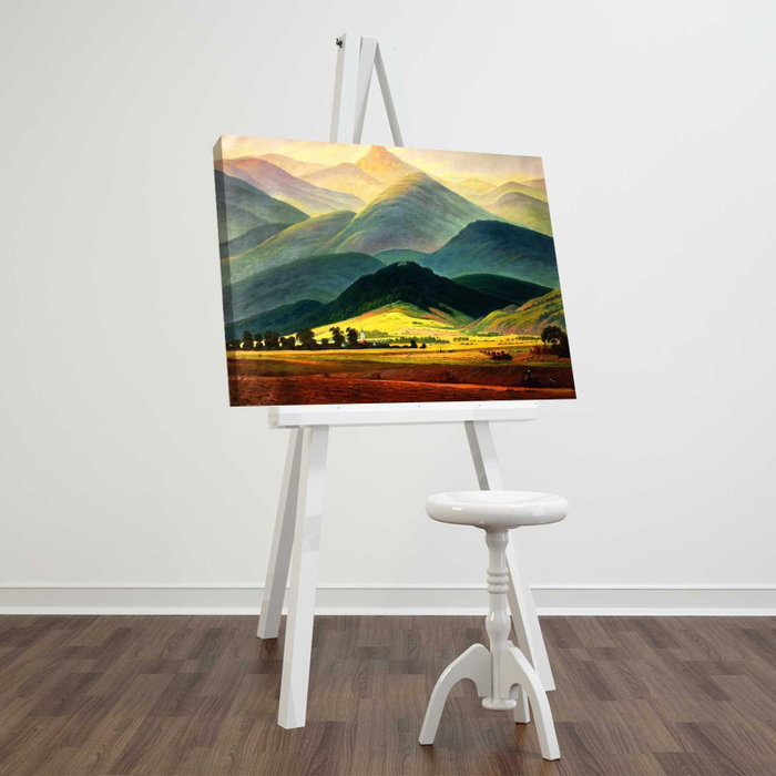 Wallity Lienzo Decorativo Caspar David Friedrich 45 x 70 cm